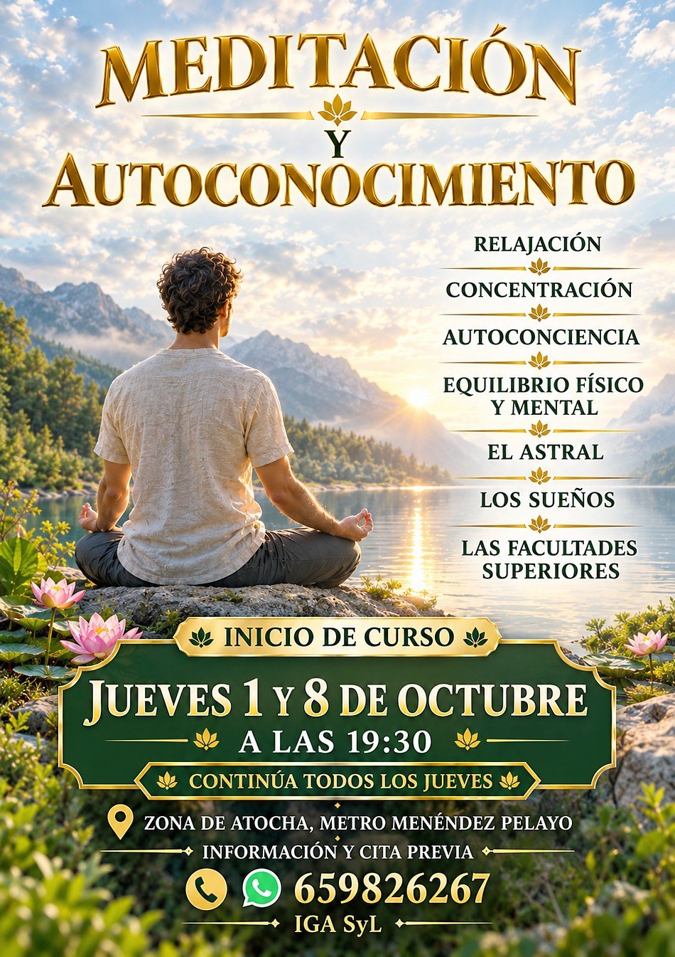 Clases de meditación en Madrid (Centro de Meditación Kadampa Madrid)