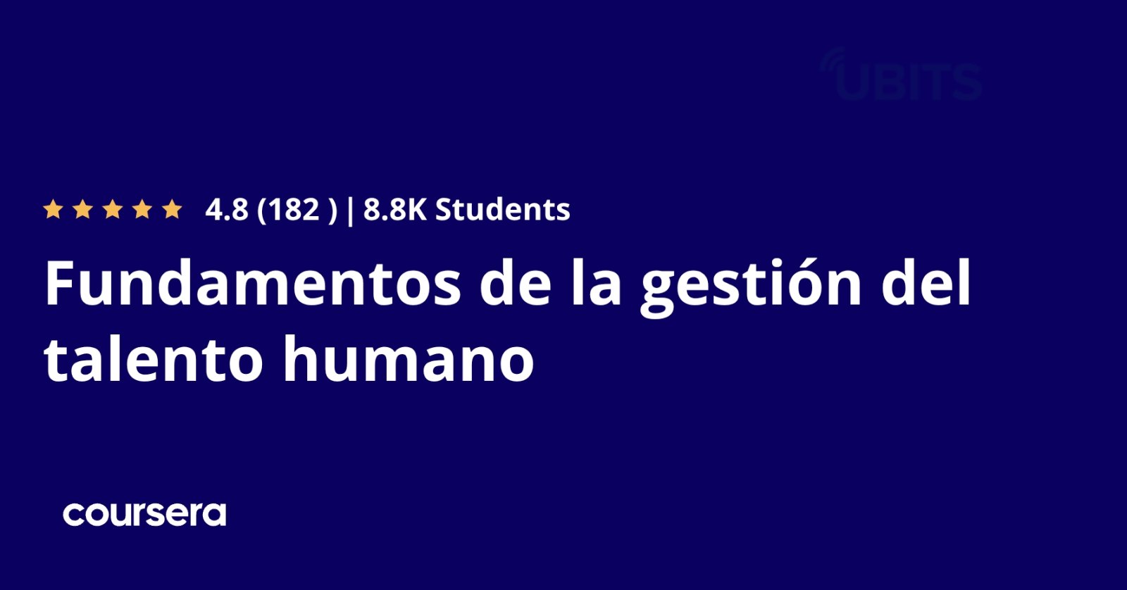 Fundamentos de la gestión del talento humano
