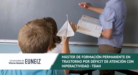 Máster de Formación Permanente en Trastorno por Déficit de Atención con Hiperactividad