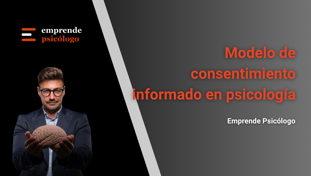 Modelo de consentimiento informado en psicología (plantilla PDF descargable)